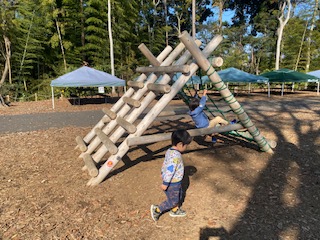 【流山総合運動公園バーベキュー】遊具2